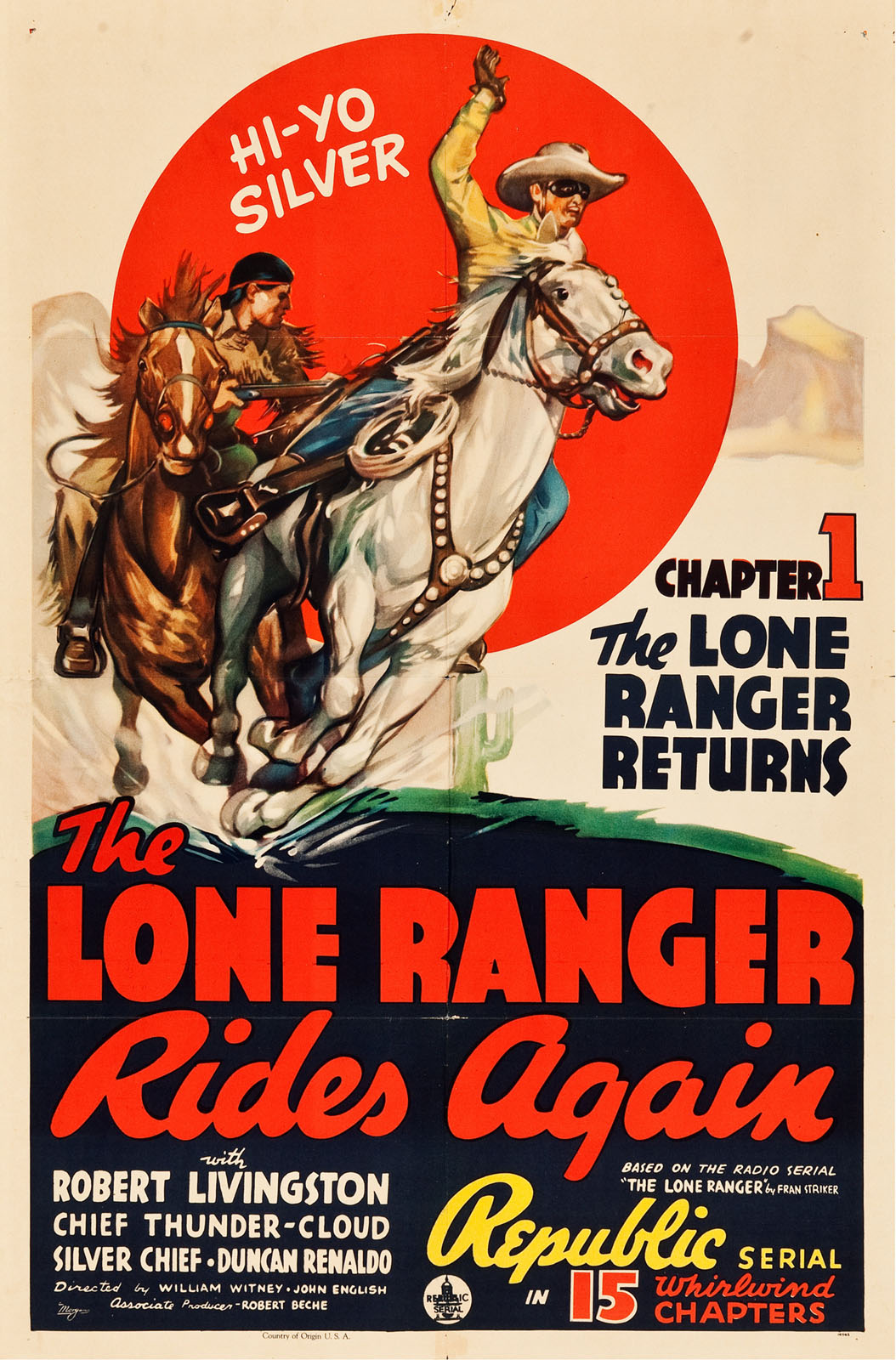 LONE RANGER RIDES AGAIN, THE